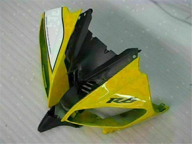 Amarelo Branco Carenagem Yamaha R6 08-16