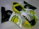 Amarelo Branco Carenagem Yamaha R6 98-02 Amarelo Branco Carenagem Yamaha R6 98-02