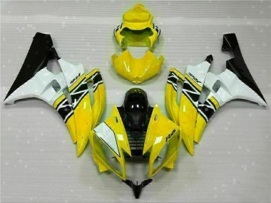 Amarelo Branco Preto Plásticos Yamaha R6 06-07