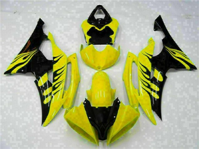 Amarelo Carenagem Yamaha R6 08-16