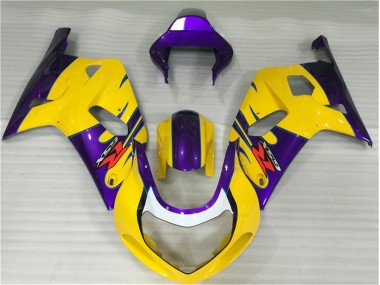 Amarelo Kits Carenagem Suzuki GSXR 600 / 750 K4 04-05