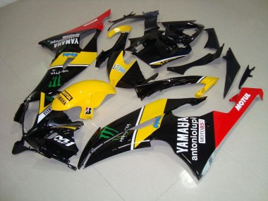 Amarelo Monster Kit Carenagem Yamaha R6 08-16