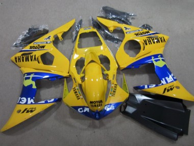 Amarelo Motul Carenagem Yamaha R6 03-05