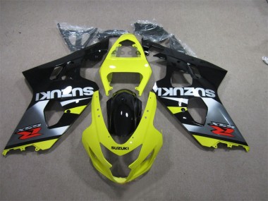 Amarelo Preto Carenagem Suzuki GSXR 600 K4 04-05
