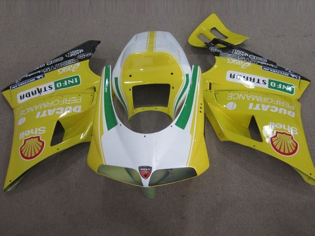 Amarelo Shell Info Strrda Carenagem Ducati 748 93-05 Amarelo Shell Info Strrda Carenagem Ducati 748 93-05