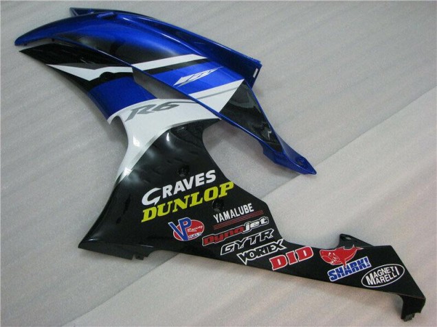 Azul Abs Kits Carenagem Yamaha R6 08-16 Azul Abs Kits Carenagem Yamaha R6 08-16