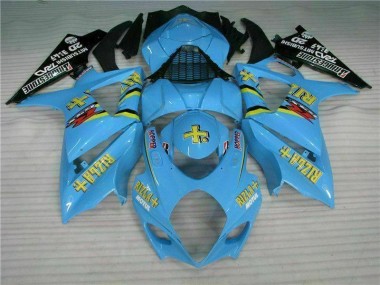 Azul Abs Plástico Suzuki GSXR 1000 K7 07-08