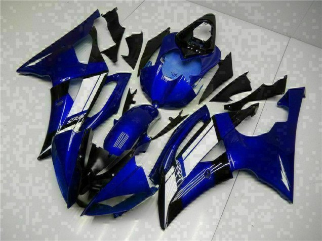 Azul Abs Plásticos Yamaha R6 08-16 Azul Abs Plásticos Yamaha R6 08-16