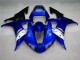 Azul Branco Abs Carenagem Yamaha R1 02-03 Azul Branco Abs Carenagem Yamaha R1 02-03