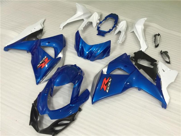 Azul Branco Abs Kit Carenagem & Plásticos Suzuki GSXR 1000 17-23