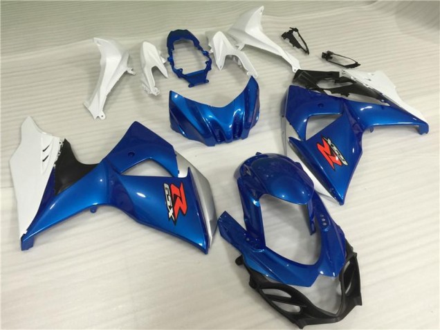 Azul Branco Abs Kit Carenagem & Plásticos Suzuki GSXR 1000 17-23