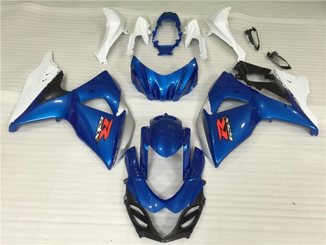 Azul Branco Abs Kit Carenagem & Plásticos Suzuki GSXR 1000 17-23