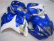 Azul Branco Abs Kit Carenagem & Plásticos Suzuki GSXR 1300 Hayabusa 08-19 Azul Branco Abs Kit Carenagem & Plásticos Suzuki GSXR 1300 Hayabusa 08-19