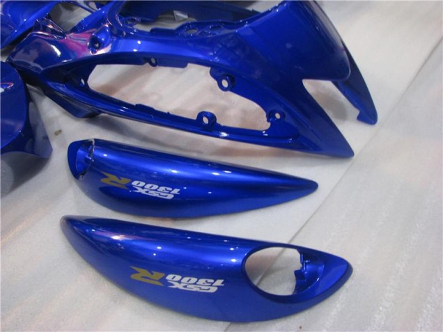 Azul Branco Abs Kit Carenagem & Plásticos Suzuki GSXR 1300 Hayabusa 08-19 Azul Branco Abs Kit Carenagem & Plásticos Suzuki GSXR 1300 Hayabusa 08-19