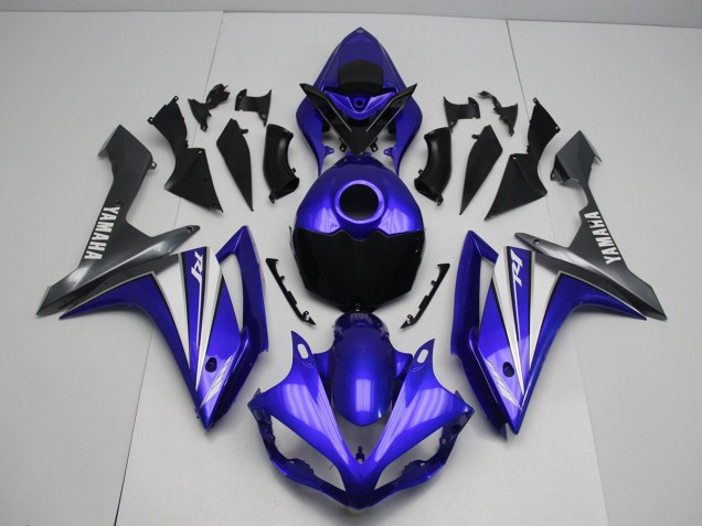 Azul Branco Abs Kit Carenagem & Plásticos Yamaha R1 07-08