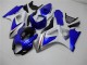 Azul Branco Abs Kits Carenagem Suzuki GSXR 1000 K7 07-08