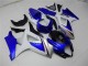 Azul Branco Abs Kits Carenagem Suzuki GSXR 1000 K7 07-08