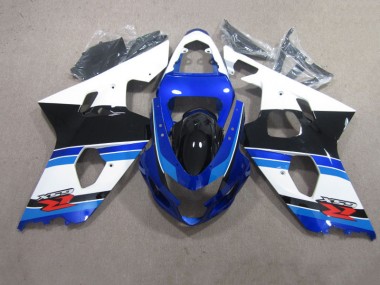 Azul Branco Abs Kits Completos Carenagem Suzuki GSXR 600 K4 04-05