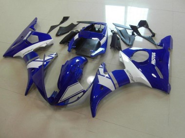 Azul Branco Abs Kits Completos Carenagem Yamaha R6 03-05