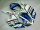 Azul Branco Abs Plástico Yamaha R1 00-01 Azul Branco Abs Plástico Yamaha R1 00-01