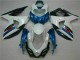 Azul Branco Abs Plásticos Suzuki GSXR 1000 K9 09-16