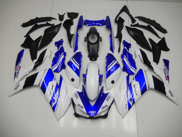 Azul Branco Azul Branco ENEOS Carenagem Yamaha R3 15-22 Azul Branco Azul Branco ENEOS Carenagem Yamaha R3 15-22