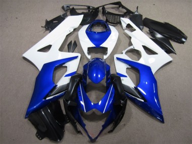 Azul Branco Carenagem Suzuki GSXR 1000 K5 05-06