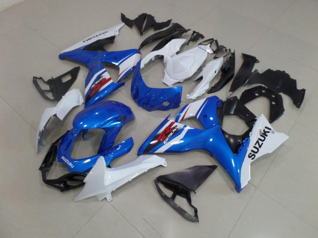 Azul Branco Carenagem Suzuki GSXR 1000 K9 09-16