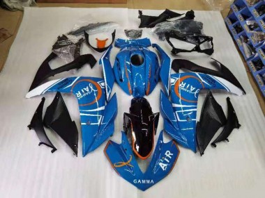 Azul & Branco Carenagem Yamaha R3 15-22