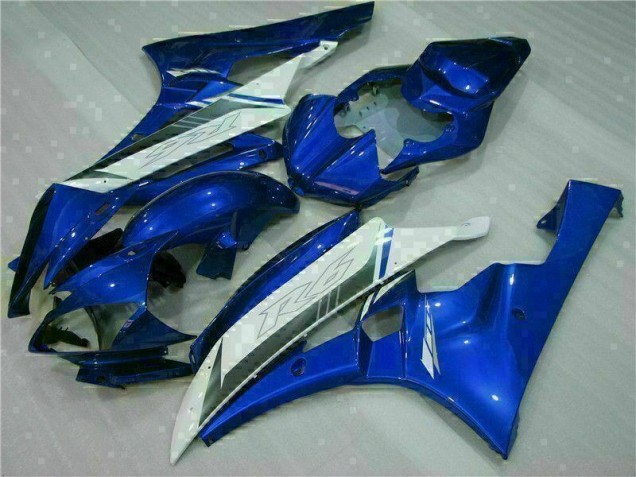Azul Branco Kits Carenagem Yamaha R6 06-07