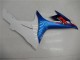 Azul Branco Plásticos Suzuki GSXR 600 / 750 K11 11-21 Azul Branco Plásticos Suzuki GSXR 600 / 750 K11 11-21