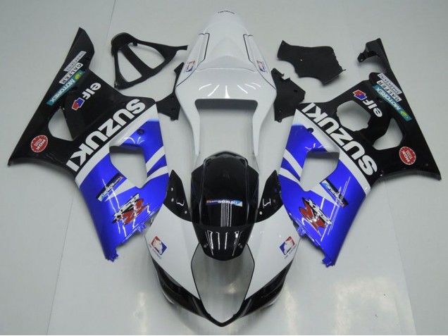 Azul Branco & Preto Carenagem Suzuki GSXR 1000 K3 03-04 Azul Branco & Preto Carenagem Suzuki GSXR 1000 K3 03-04