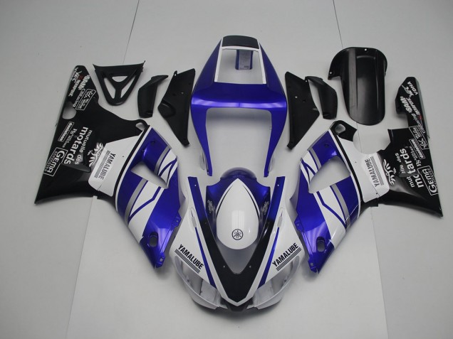 Azul Branco Preto Carenagem Yamaha R1 98-99