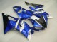Azul Branco Preto Kit Carenagem Yamaha R6 08-16 Azul Branco Preto Kit Carenagem Yamaha R6 08-16