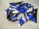 Azul Branco Preto Kit Carenagem Yamaha R6 08-16 Azul Branco Preto Kit Carenagem Yamaha R6 08-16