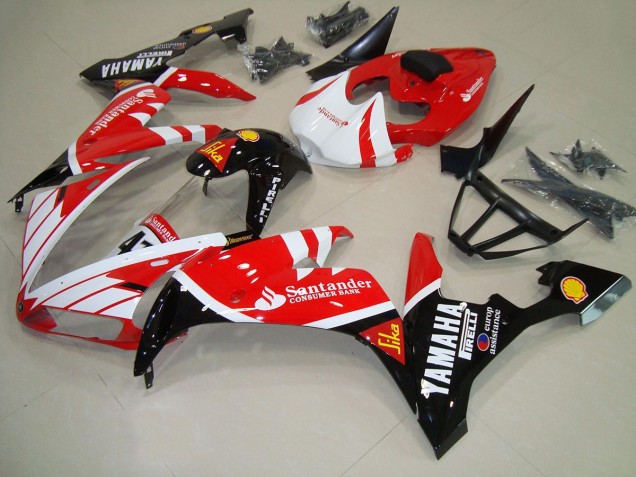 Azul Branco Vermelho Preto Carenagem Yamaha R1 04-06 Azul Branco Vermelho Preto Carenagem Yamaha R1 04-06