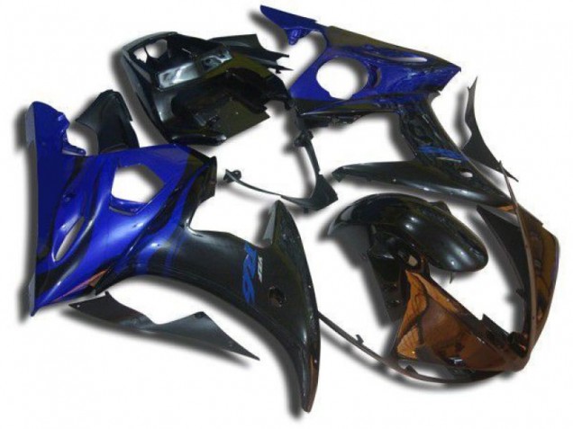 Azul Chama Carenagem Yamaha R6 03-05 Azul Chama Carenagem Yamaha R6 03-05