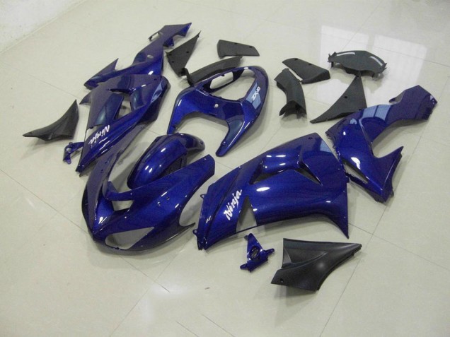 Azul Escuro Carenagem Kawasaki ZX10R 06-07 Azul Escuro Carenagem Kawasaki ZX10R 06-07