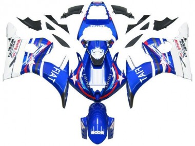 Azul Estrela Fiat Carenagem Yamaha R6 03-05