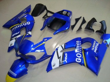 Azul Go Motul Carenagem Yamaha R6 98-02