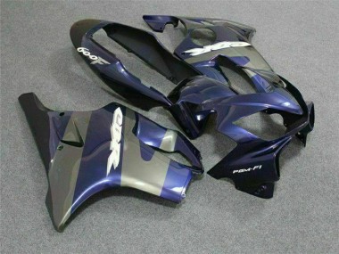 Azul Kit Carenagem Honda CBR 600 F4i 04-07