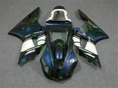 Azul Kits Completo Carenagem Yamaha R1 00-01