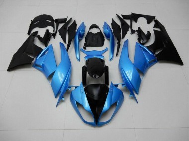 Azul Preto Abs Carenagem Kawasaki ZX6R 09-12