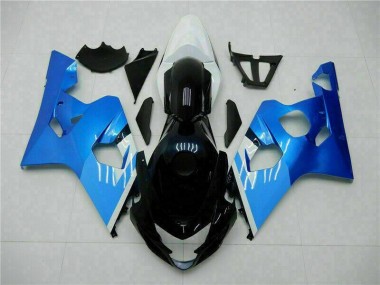 Azul Preto Abs Kits Carenagem Suzuki GSXR 600 / 750 K6 06-07