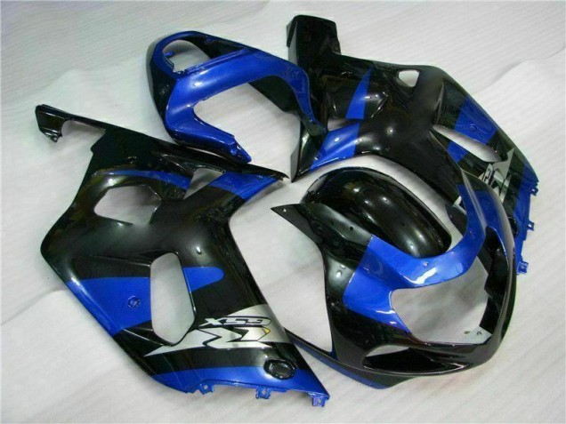 Azul Preto Abs Kits Completos Carenagem Suzuki GSXR 600 / 750 K1 K2 K3 01-03 Azul Preto Abs Kits Completos Carenagem Suzuki GSXR 600 / 750 K1 K2 K3 01-03