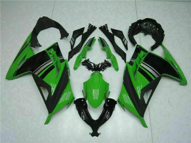 Azul Preto Abs Plástico Kawasaki EX300 13-16