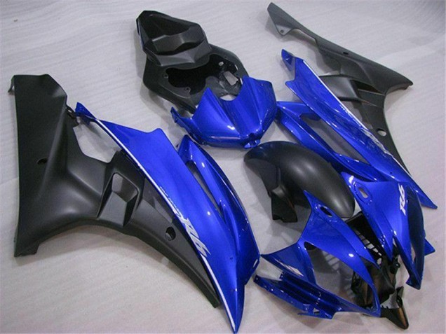 Azul Preto Abs Plástico Yamaha R6 06-07