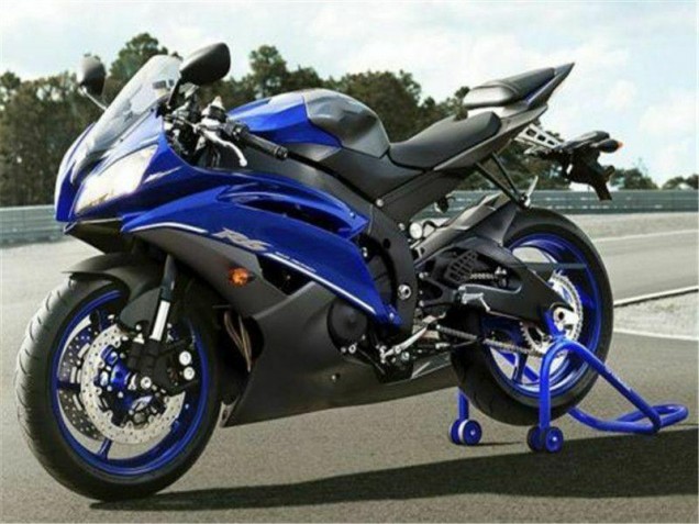 Azul Preto Abs Plástico Yamaha R6 06-07