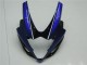 Azul Preto Abs Plásticos Suzuki GSXR 1000 K5 05-06 Azul Preto Abs Plásticos Suzuki GSXR 1000 K5 05-06