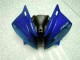 Azul Preto Abs Plásticos Yamaha R6 06-07 Azul Preto Abs Plásticos Yamaha R6 06-07